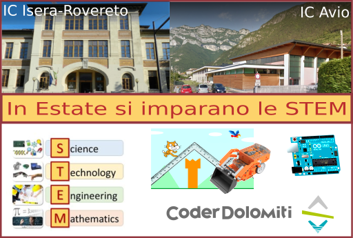 In Estate si imparano le STEM a Isera-Rovereto e Avio